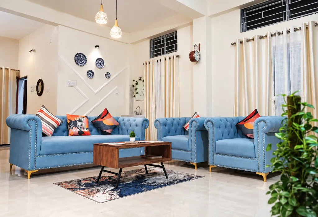Beau Monde Suites Luxury Guwahati Living Room